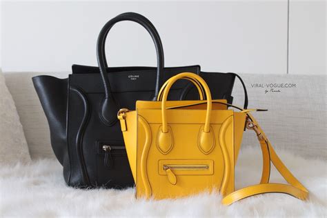 celine lugage bag|Celine luggage bag size comparison.